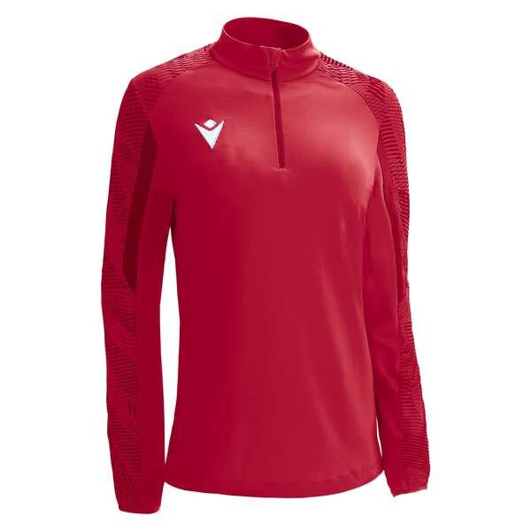 Pull Femme Macron Sydney Uni – Bleu Marine – Col Cheminée – 1/4 Zip – Taille XL